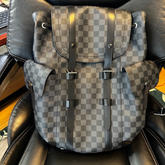 Louis Vuitton Damier Christopher Backpack - Picture 1 of 5